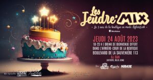 Jeudre'Mix - Les 3 ans de la boutique chez Mix-It Store à LIEGE