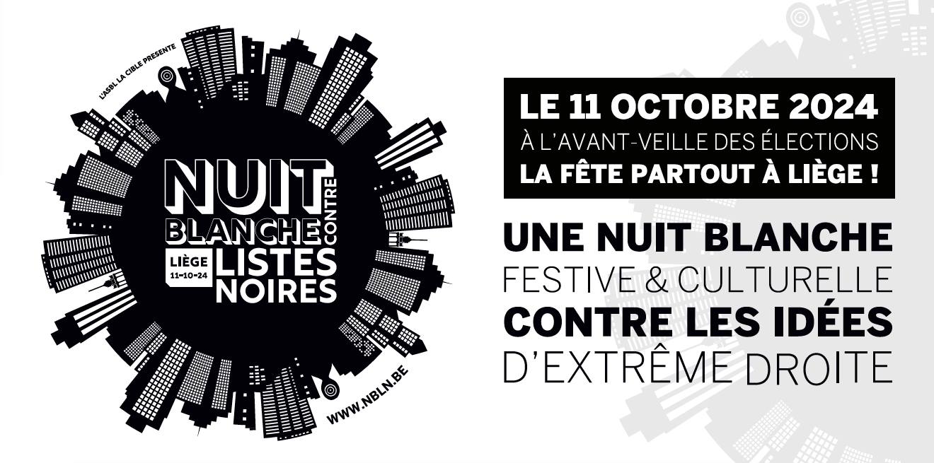 FESTIVAL INTER-ATELIERS - dans le cadre de Nuit Blanche contre Listes Noires à La Sale du Théâtre de la Communauté à LIEGE