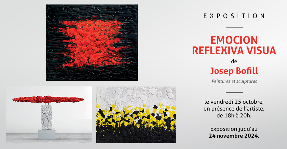 Exposition - EMOTION REFLEXIVA VISUA de Josep Bofill à La Galerie Liehrmann à LIEGE