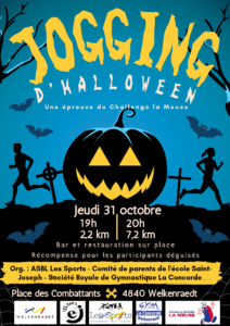 Jogging d'Halloween 2024 à WELKENREDT