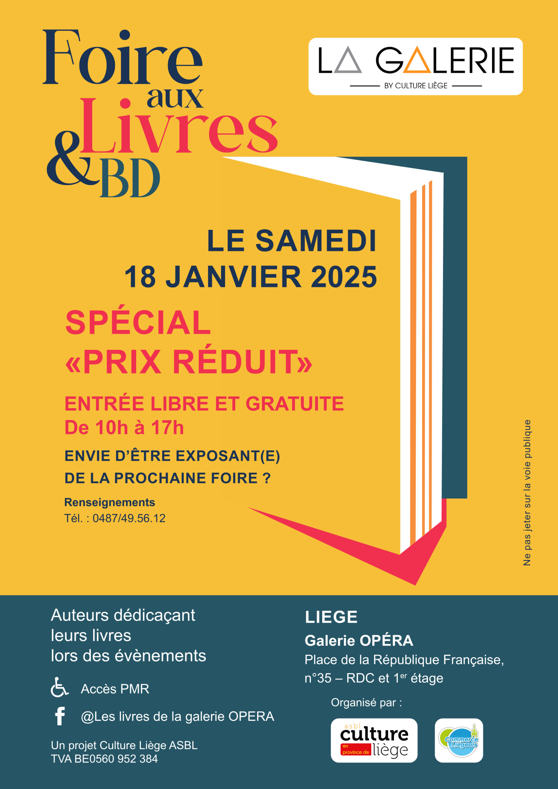 Foires aux Livres & BD's - PRIX RÉDUITS à La Galerie Opéra à LIEGE