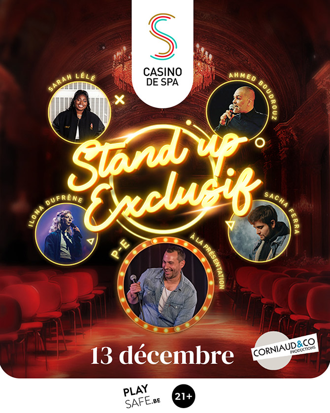 Stand Up Exclusif au Casino de SPA