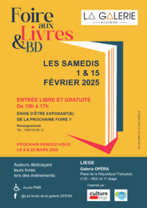 Foire aux Livres & BD's à La Galerie Opéra à LIEGE