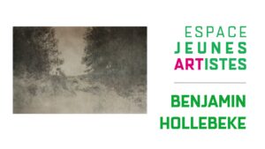 Exposition de l'Espace Jeunes Artistes - Benjamin Hollebeke à La Boverie à LIEGE