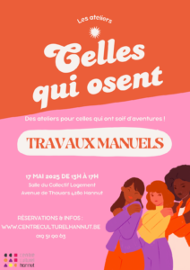 Les Ateliers "Celles qui osent" au Centre culturel de Hannut