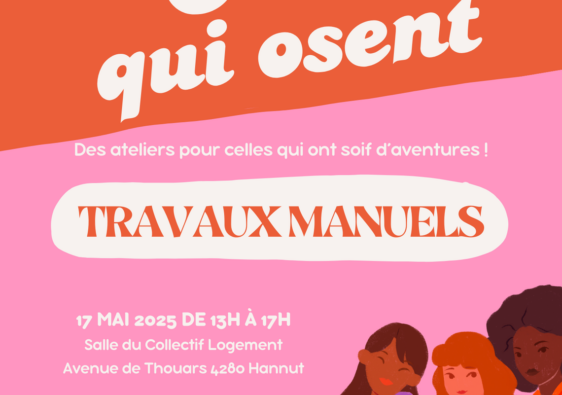 Les Ateliers "Celles qui osent" au Centre culturel de Hannut