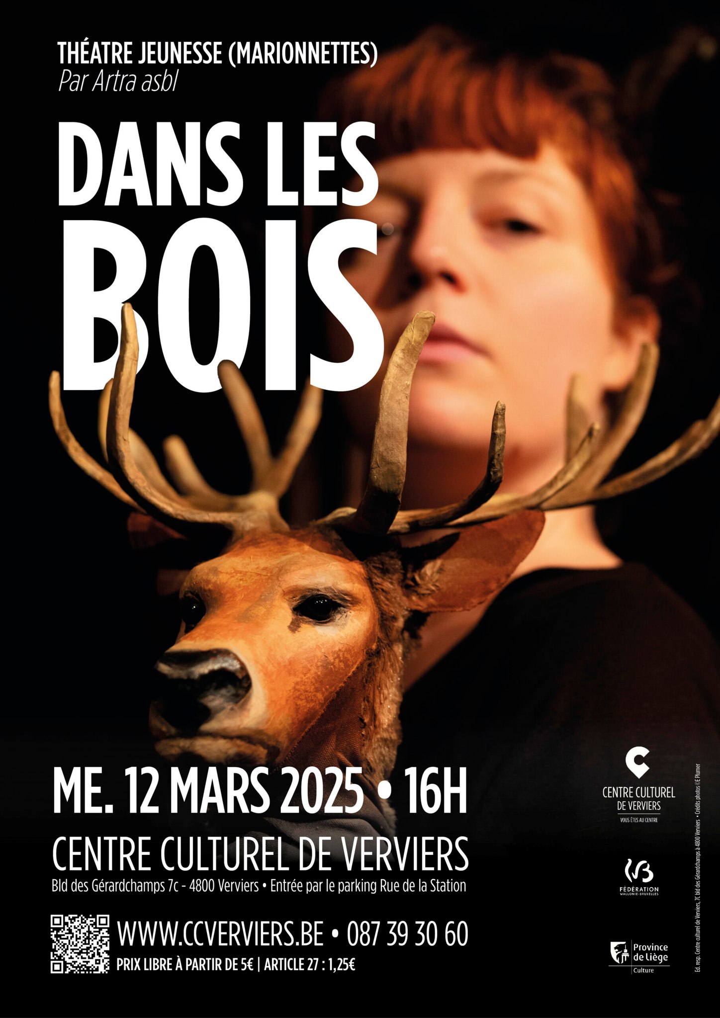 Théâtre - ♦ Théâtre Jeune Public - Dans les bois • Dès 2,5 ans♦ COMPLET