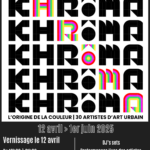 Du 12 Avril au 1er Juin 2025, KRÔMA : Exposition d'art Urbain au Centre culturel de Hannut